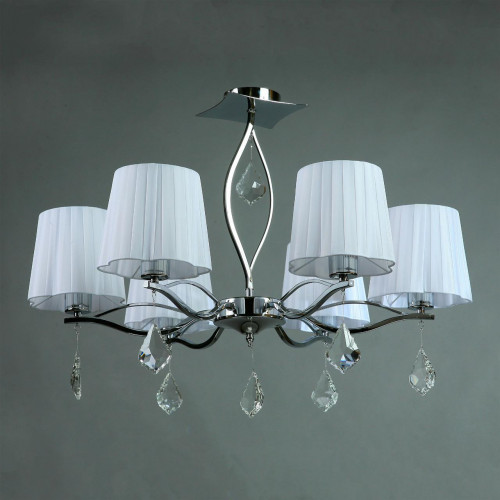 подвесная люстра brizzi bx03203/6 chrome в Бийске