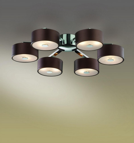 потолочная люстра odeon light salar 2047/12c в Бийске