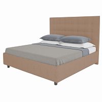 кровать подростковая 140х200 серо-коричневая royal black в Бийске