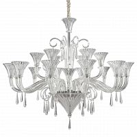 подвесная люстра ideal lux santa sp18 хром в Бийске
