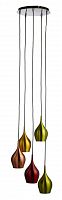 подвесная люстра arte lamp vibrant a6412sp-5cc разноцветная в Бийске