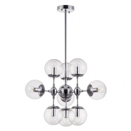 подвесная люстра freya richard fr5596pl-09ch хром в Бийске