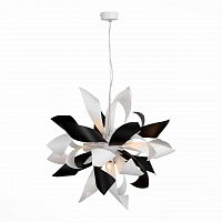 дизайнерская подвесная люстра st luce spiraglio sl453.453.06 белая в Бийске