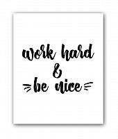 постер be nice а3 в Бийске