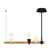 подвесная светодиодная люстра loft it whisper 1028-3bl в Бийске