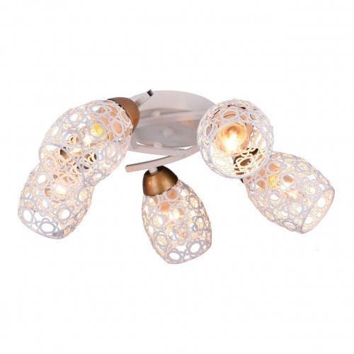 потолочная люстра toplight mavis tl3810x-05wh в Бийске