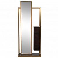 зеркало напольное с тумбой и подсветкой 75x40x180 см в Бийске