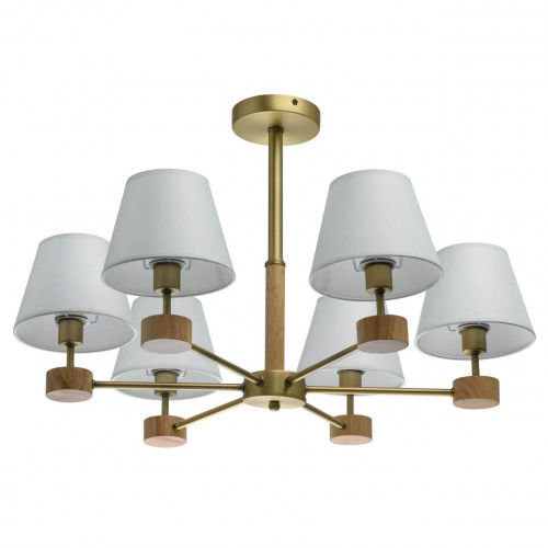 потолочная люстра mw-light форест 5 693011606 белая в Бийске