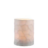подсвечник белый стеклянный fontana s от eichholtz, 16 см в Бийске