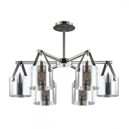 потолочная люстра lumion valarie 3716/6c дымчатая в Бийске