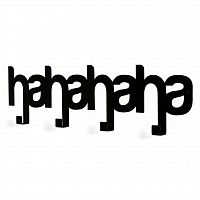 вешалка hahaha черная в Бийске