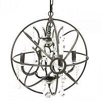 люстра foucault's orb crystal (47*47*64) коричневая в Бийске