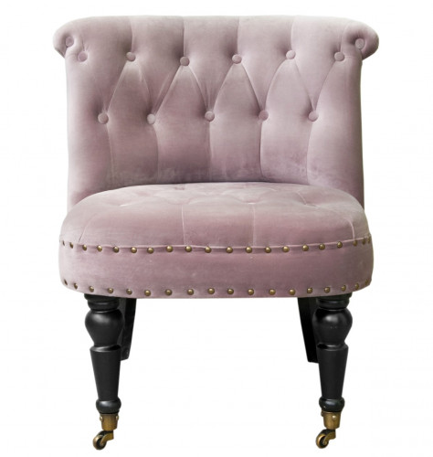 низкое кресло aviana pink velvet в Бийске