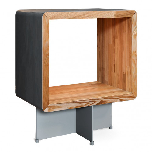 тумбочка прикроватная серая ecocomb-5 в Бийске