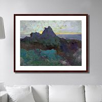картина: rocky peak, 1875г. в Бийске