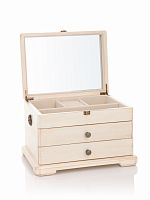 шкатулка с ящичками mobilier de maison белая в Бийске