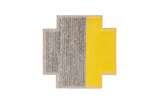 ковер plait yellow 160х160 от gan в Бийске