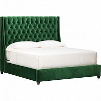кровать двуспальная 160х200 зеленая emerald в Бийске