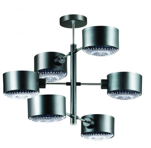 потолочная люстра lumion jared 3741/6c черная в Бийске