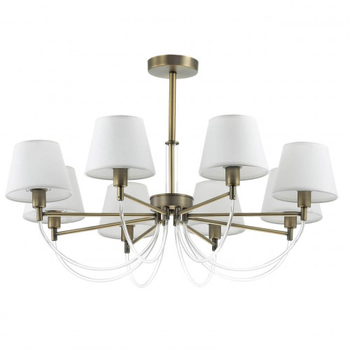 подвесная люстра lumion dakota 3702/8c белая в Бийске