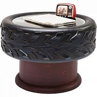 столик кофейный hoop черный в Бийске