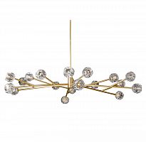 люстра boule de cristal d150 латунь, прозрачное стекло в Бийске