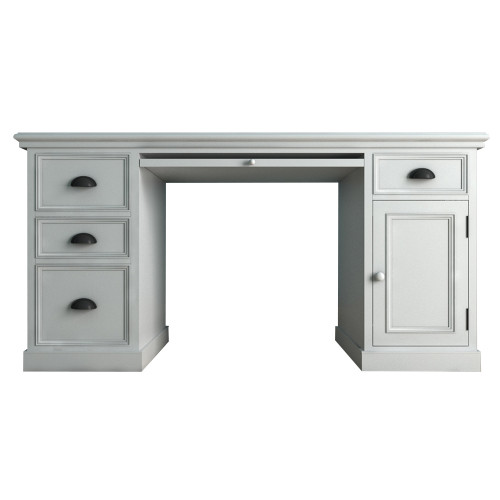 стол рабочий palermo белый в Бийске