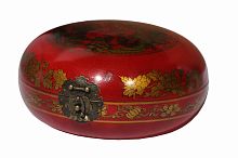 декоративная шкатулка gudong красная в Бийске