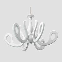 потолочная светодиодная люстра ambrella light orbital classic fk81/6 wh 292w d640 белая в Бийске