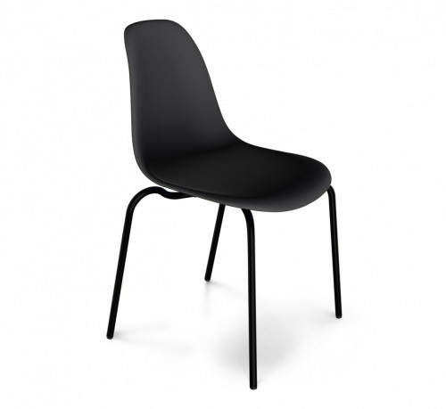 стул dsr черный s30 (eames style) в Бийске