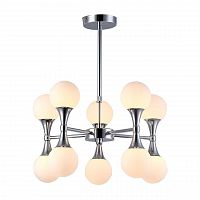 подвесная люстра arte lamp a9162lm-10cc белая в Бийске