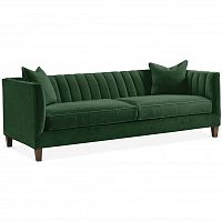 диван penelope sofa прямой зеленый в Бийске