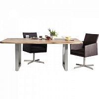 стол nature line коричневый 180x90 в Бийске