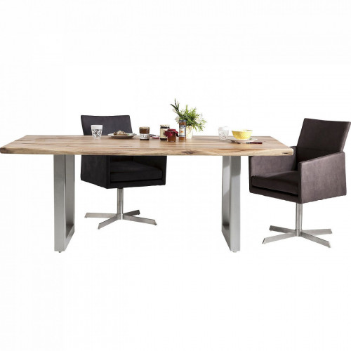 стол nature line коричневый 180x90 в Бийске