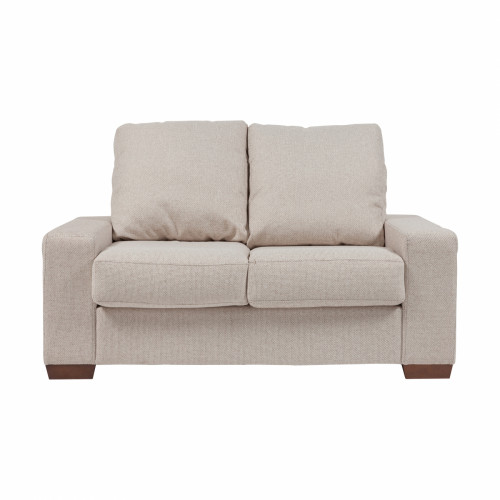 диван andrew sofa двухместный прямой молочный в Бийске