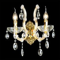 бра crystal lux hollywood ap2 gold в Бийске