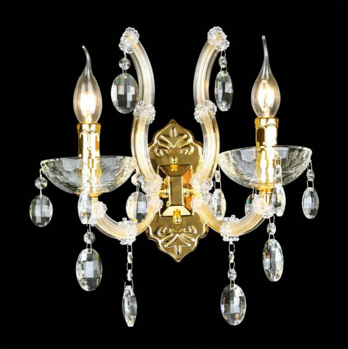бра crystal lux hollywood ap2 gold в Бийске