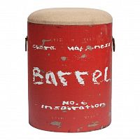 столик-табурет barrel red красный в Бийске