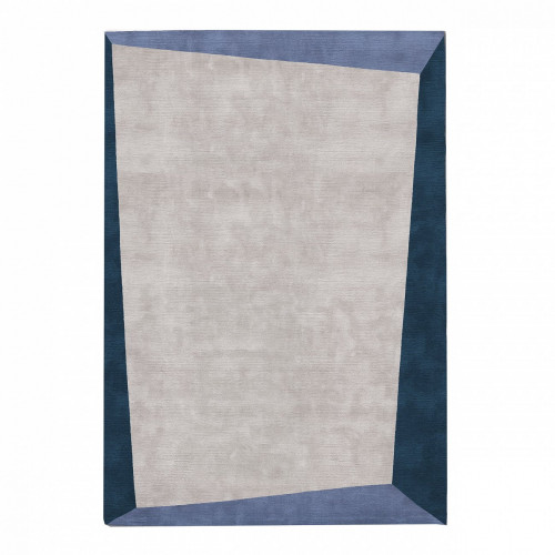 ковер dipped frame blue 120x170 серо-синий в Бийске