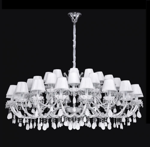 подвесная люстра crystal lux blanca sp45 белая в Бийске
