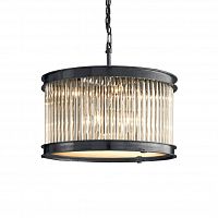 люстра essex crystal 45 черное основание, прозрачное стекло в Бийске