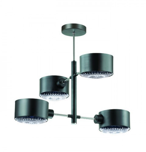 потолочная люстра lumion jared 3741/4c черная в Бийске