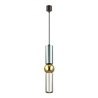 подвесной светодиодный светильник odeon light sakra 4071/5l в Бийске