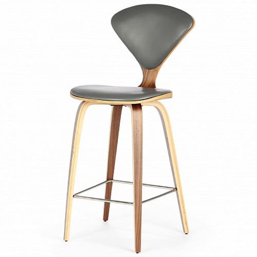 барный стул cherner с обивкой деревянные ножки в Бийске