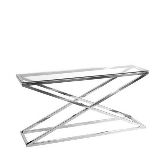консоль criss cross от eichholtz хром в Бийске