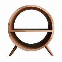 тумба ellipse круглая с полкой орех в Бийске