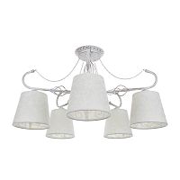 потолочная люстра idlamp vilucchio 556/5pf-whitepatina в Бийске
