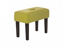 табурет мягкий handy (категория ткани ii) (кожа domus оливковый (kiwi)) в Бийске