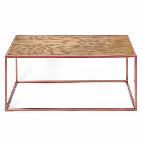 стол журнальный darmian into copper темный дуб в Бийске