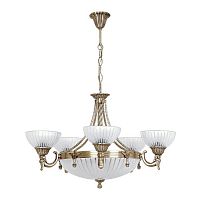 подвесная люстра kink light кристалл классика 2067/5+3 antik в Бийске